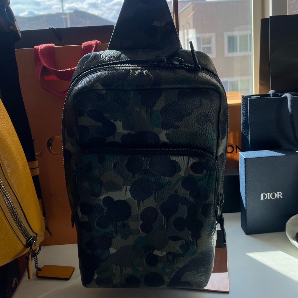 Coach Camo backpack/crossbody